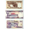 Zambia 5, 50, 100 kwacha